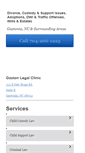 Mobile Screenshot of gastonianclawyer.com